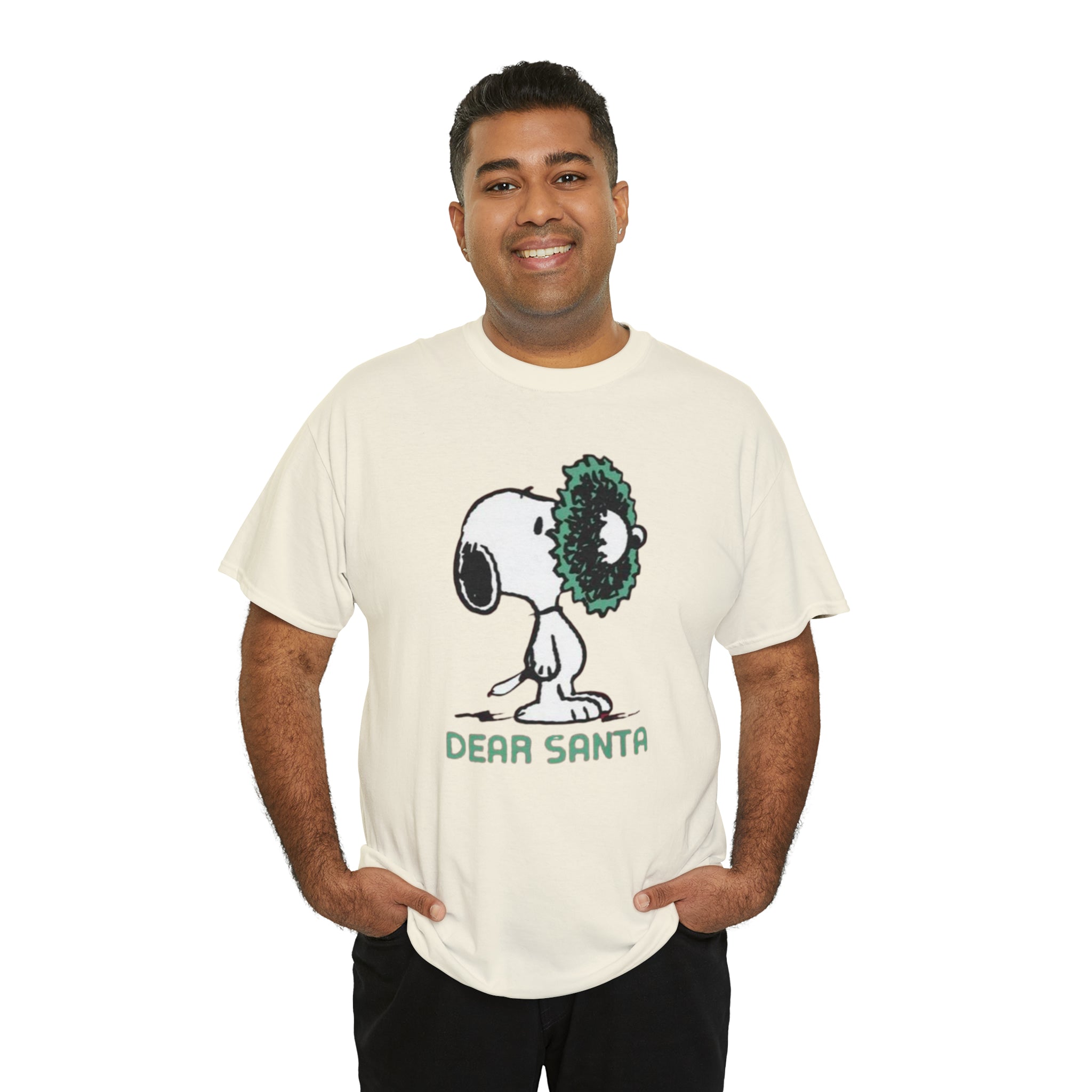 Snoopy- Unisex Heavy Cotton T-Shirt - Creations by Chris and Carlos